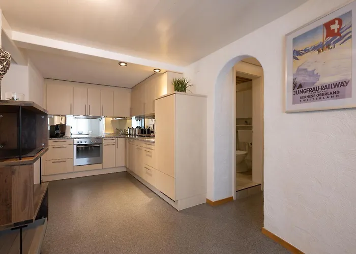 Apartment 3,5 Eigerblick Zentral In Grindelwald